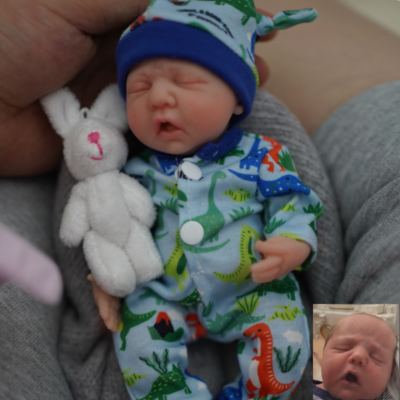 Reborn Baby Doll Silicone Realistic - 7