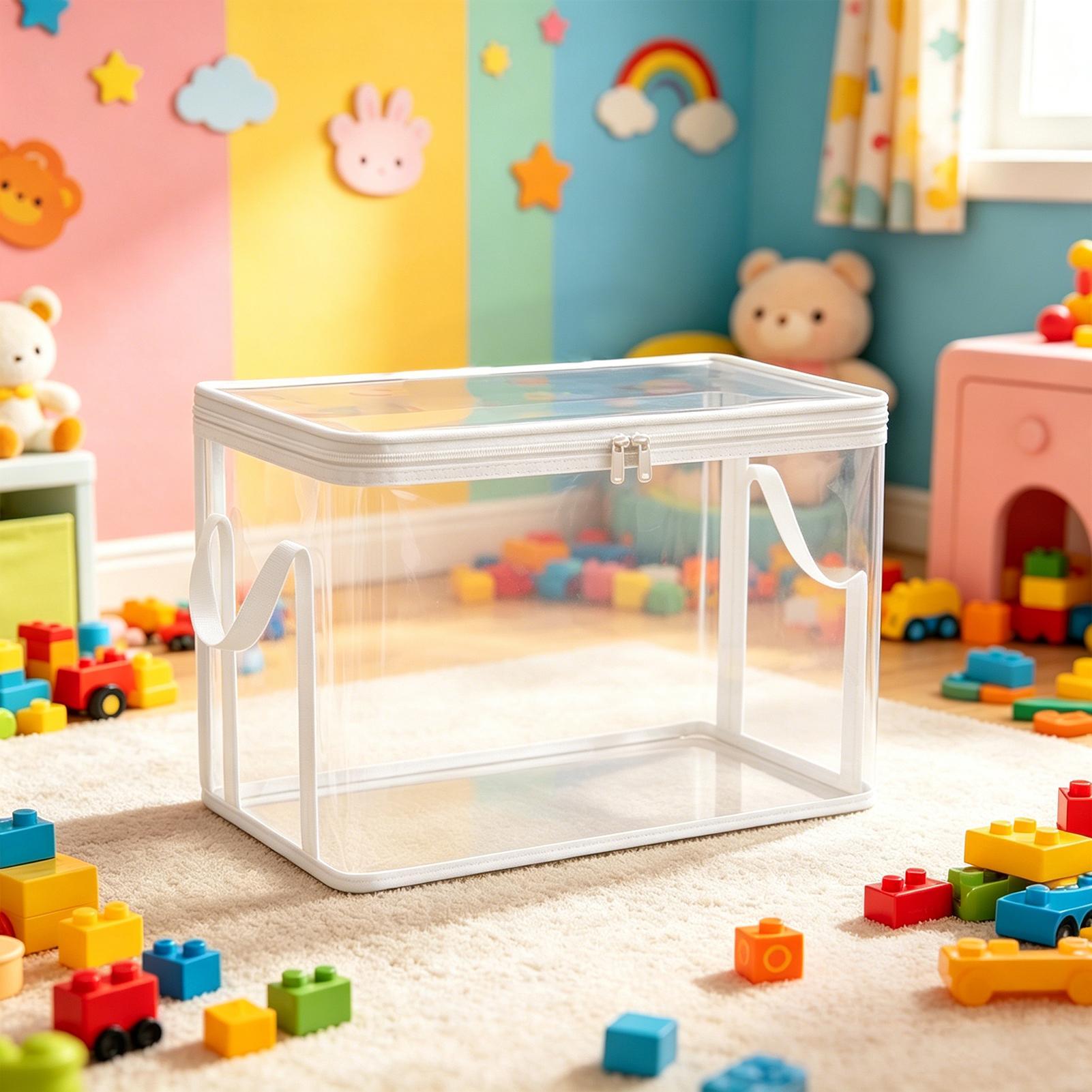 Toy Storage Bag Transparent Or - Building Blocks recension och pris