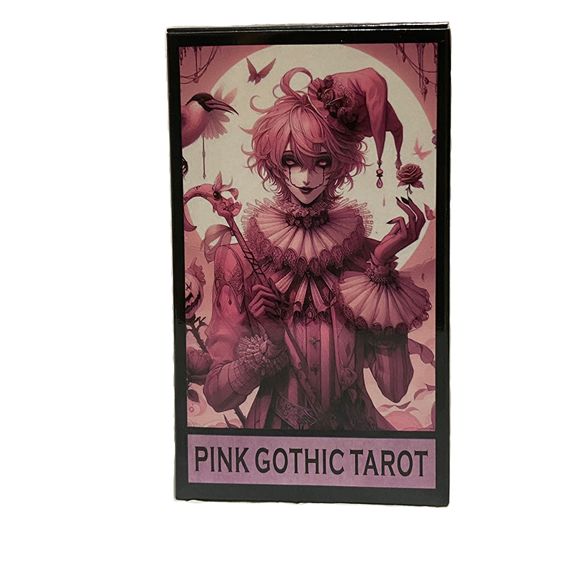 Pink Gothic Tarot Deck 78 Card - Tarot Cards Deck With Guidebook recension och pris