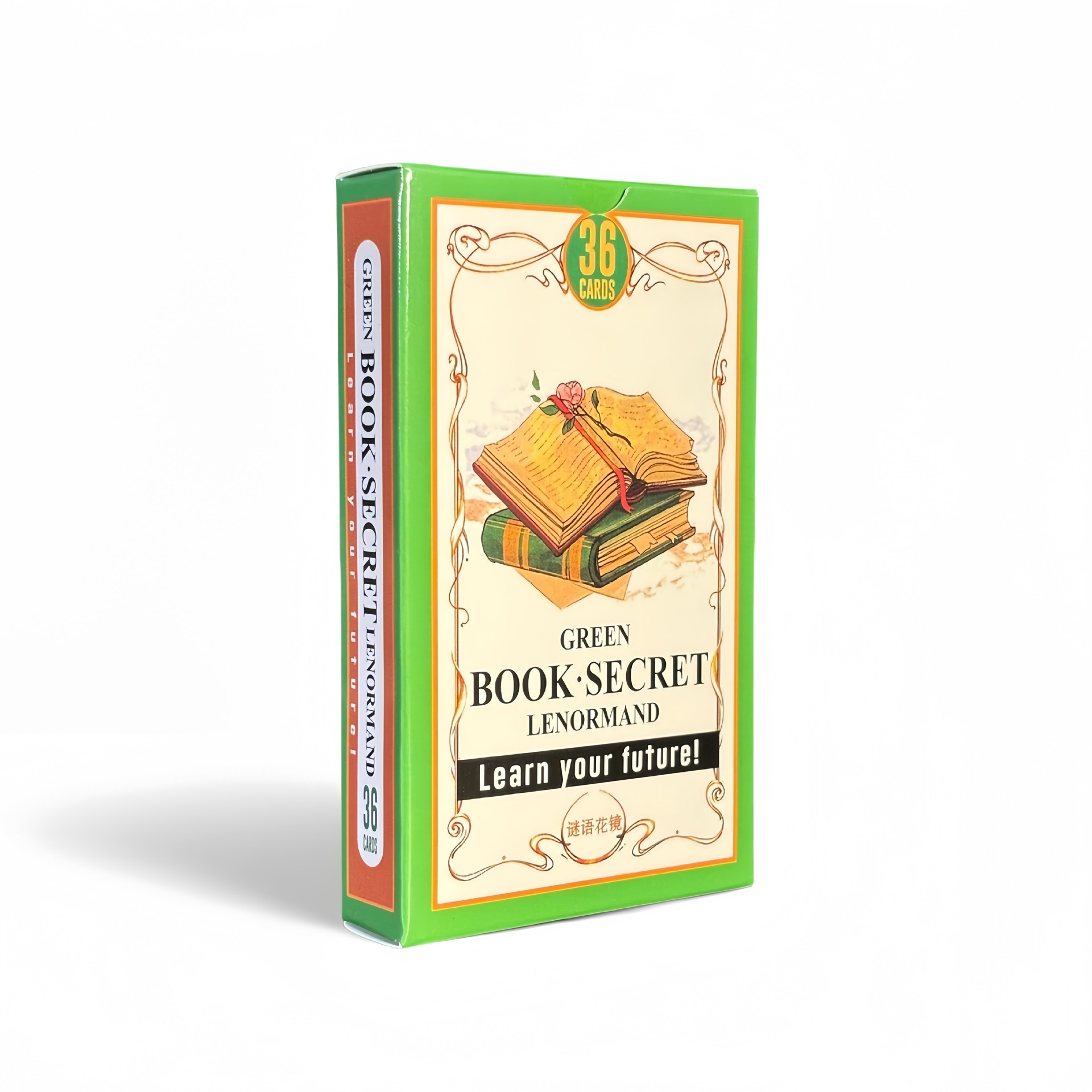 Green Book Secret Lenormand Or - Tarot Cards Deck With Guidebook recension och pris