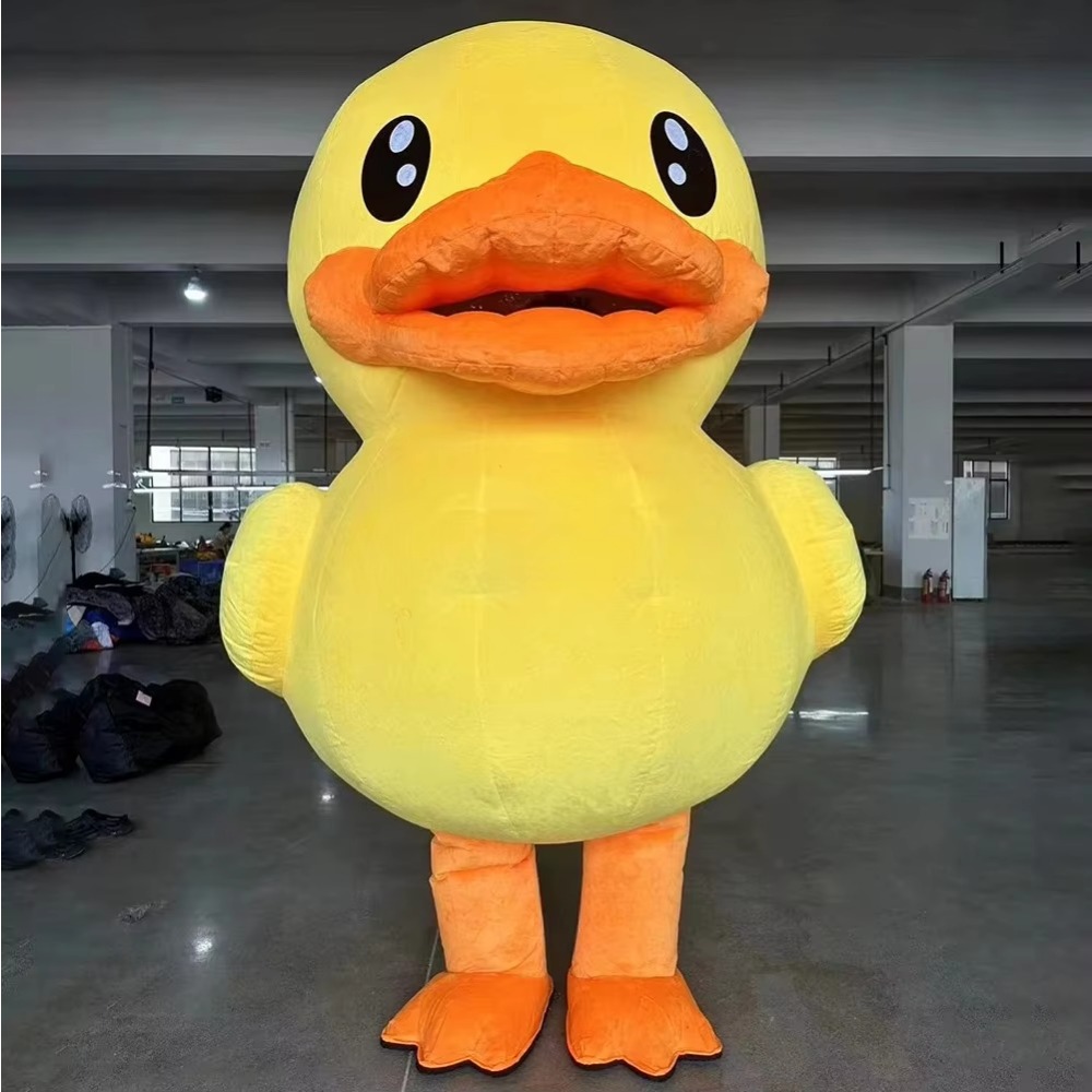 Inflatable Duck Mascot Costume - Dolls recension och pris