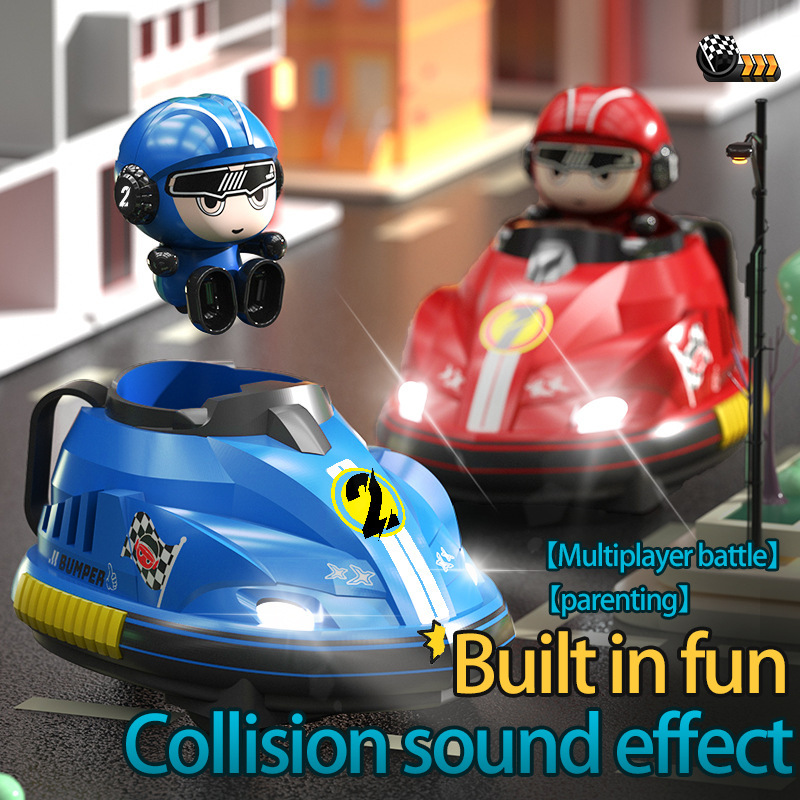 2 Player RC Bumper Car Toy Rem - Remote Control Toys recension och pris