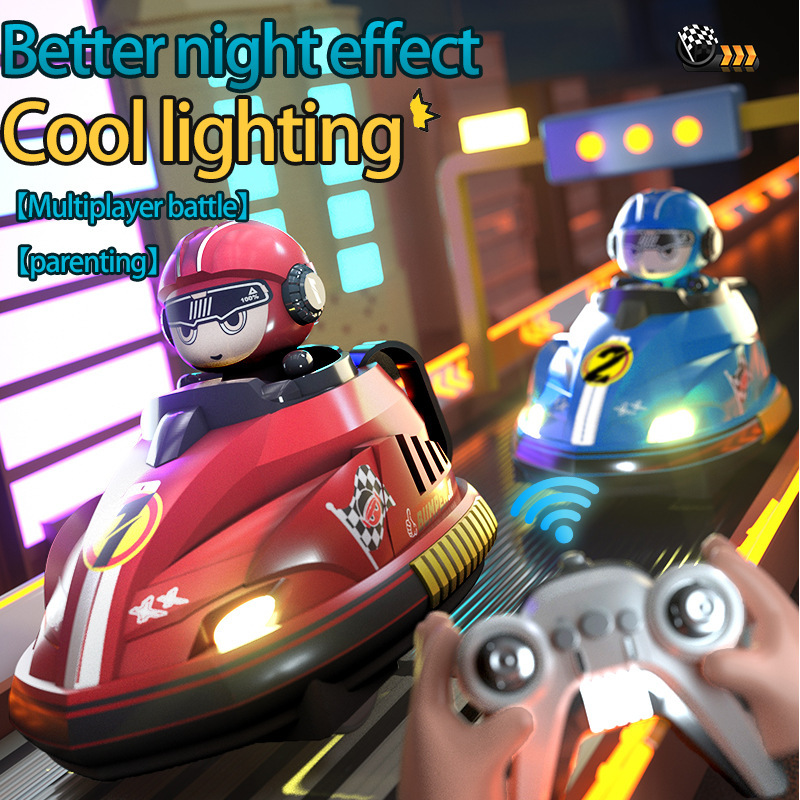 2 Player RC Bumper Car Toy Rem - Remote Control Toys recension och pris