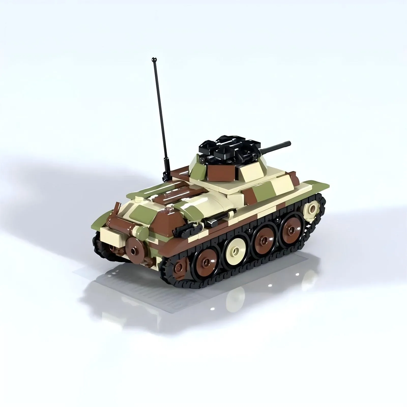 High-Tech Equipment Infantry F - Lego Compatible Military Tank recension och pris